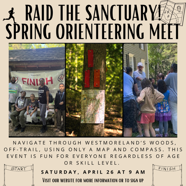 Raid the Sanctuary - Orienteering Event at Westmoreland Sanctuary